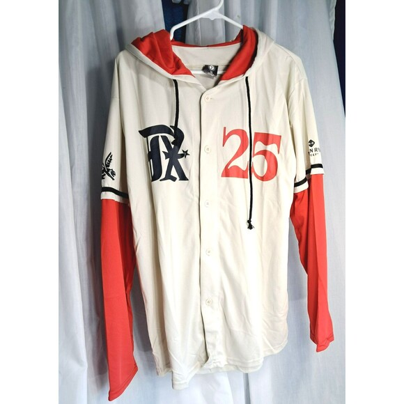 NEW TEXAS RANGERS CITY CONNECT HOODIE JERSEY SGA  5/2/2025 XL - Picture 2 of 9